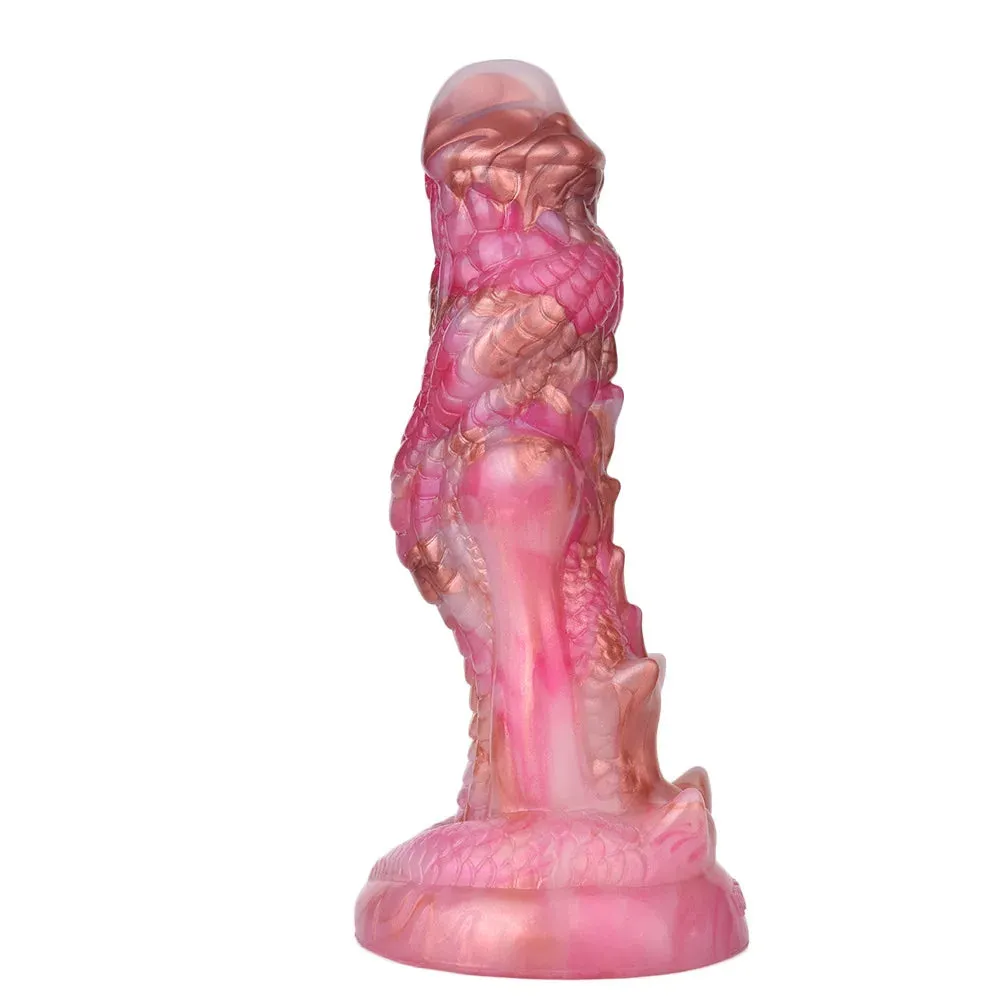 Fantasy Dragon Dildo Butt Plug - Remote Control Vibrating Monsterdildo Prostate Massager
