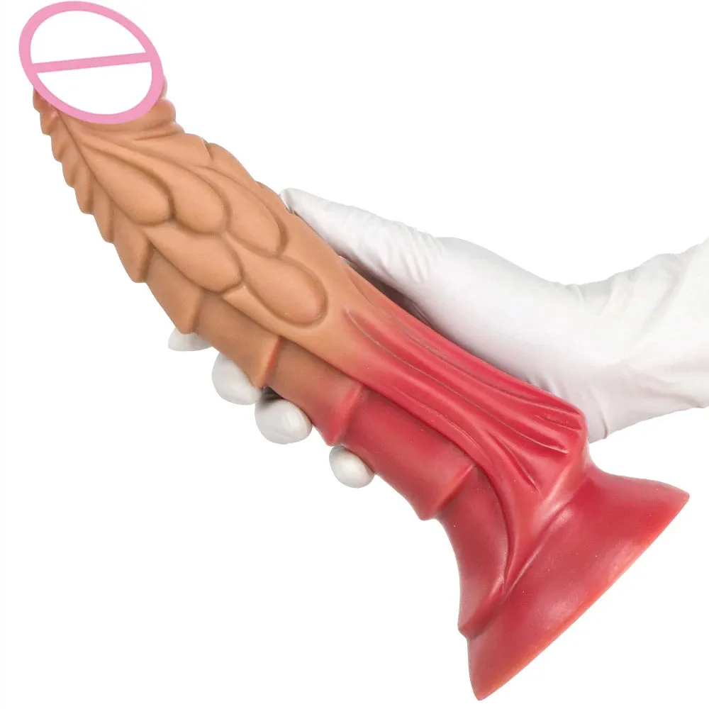 Fantasy Monster Dildo Butt Plug - Realistic Dragon Tentacle Dildos Anal Sex Toys