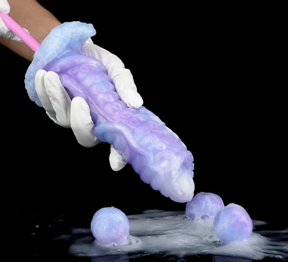 Fantasy Ovipositor Sex Toys for Women - Monsterdildo Laying Eggs Female Masturbation