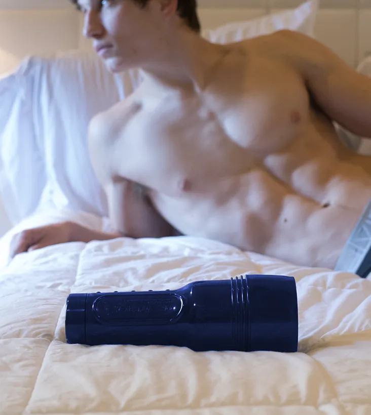 Fleshlight Case: Pearl Blue