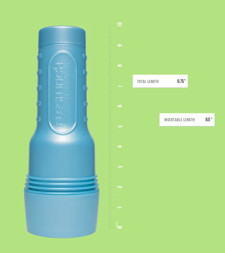 Fleshlight Case: Pearl Blue
