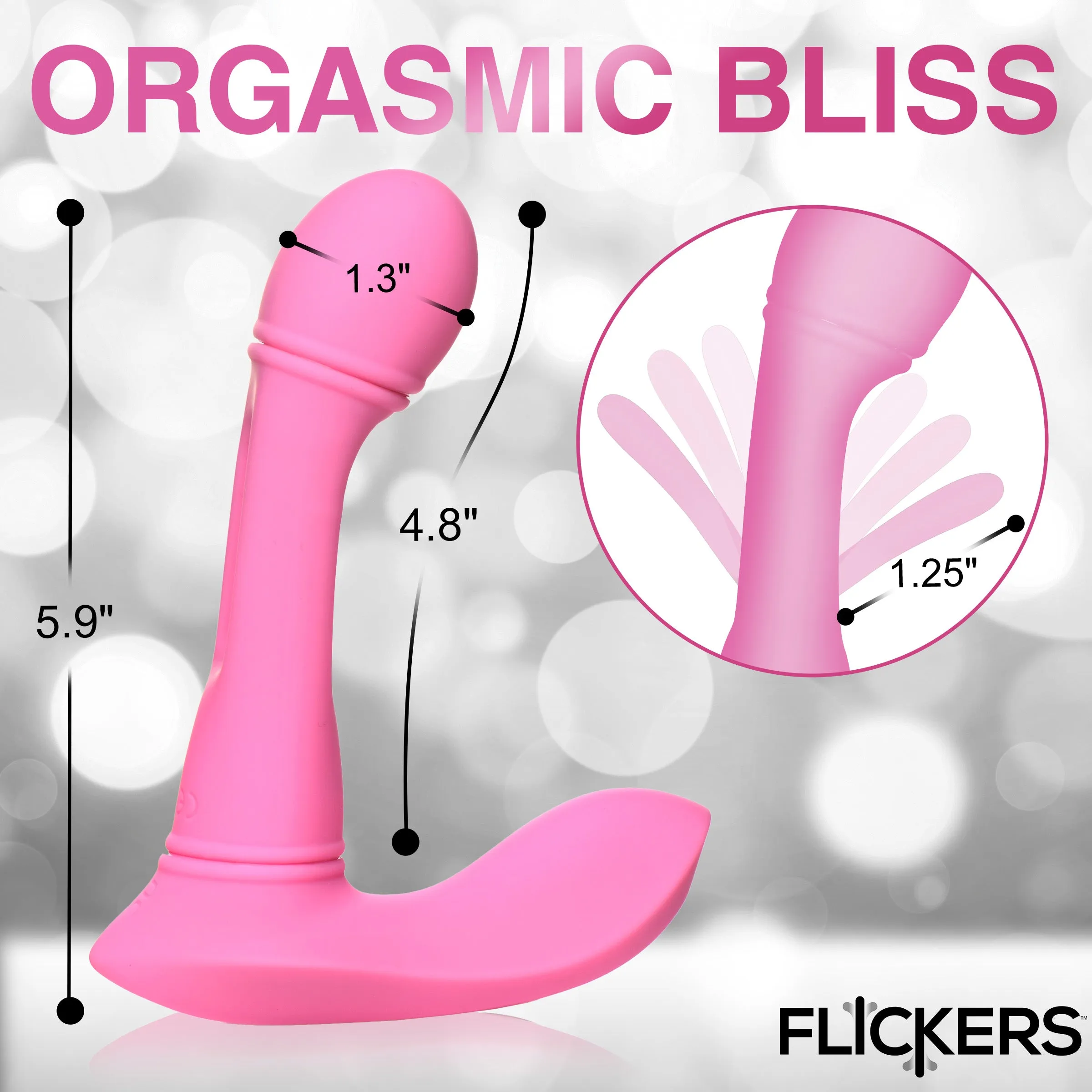 G-flick G-spot Flicking Vibrator w/ Remote