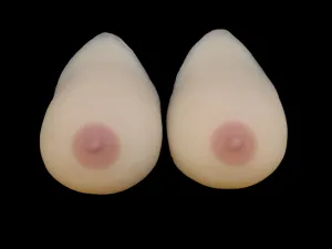 GenderMender Super-Squish. Silicone. Self-Adhesive Breast Forms in Over 100 Skin-Tones!