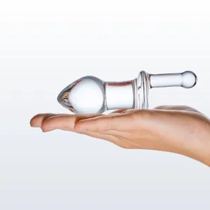 Gläs Juicer 5 Glass Butt Plug