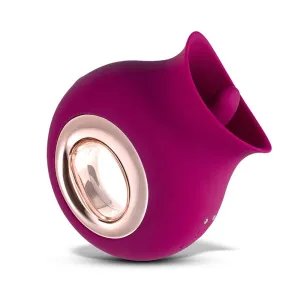 Honey Play Box Alvina Luxury Tongue Vibrator. Magenta