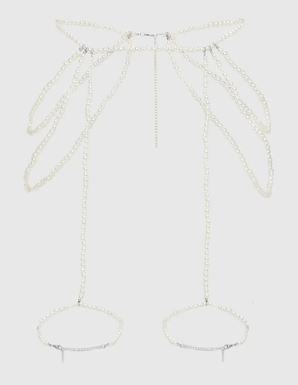 House Of Desire Pearl Garter Belt