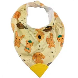 Hunny Bunny Bandana Teething Drool Bib