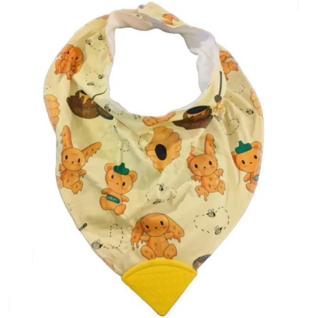 Hunny Bunny Bandana Teething Drool Bib