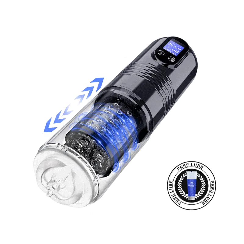 Innovative Motors Telescoping LCD Display Masturbator
