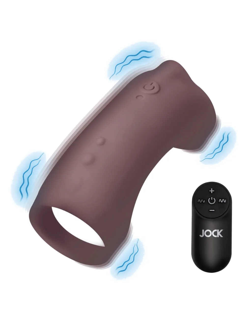 Jock Remote Control Vibrating Penis Sleeve