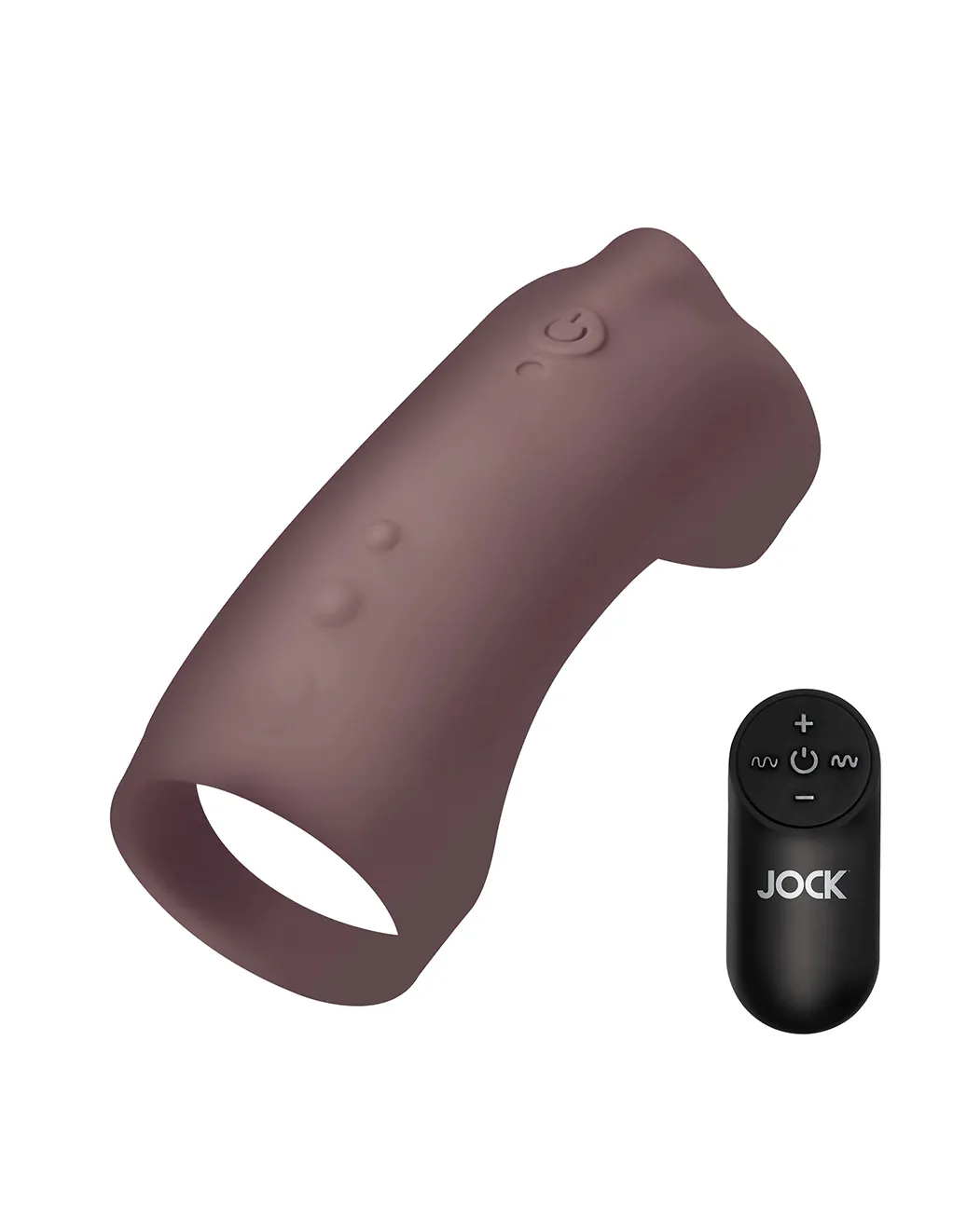 Jock Remote Control Vibrating Penis Sleeve