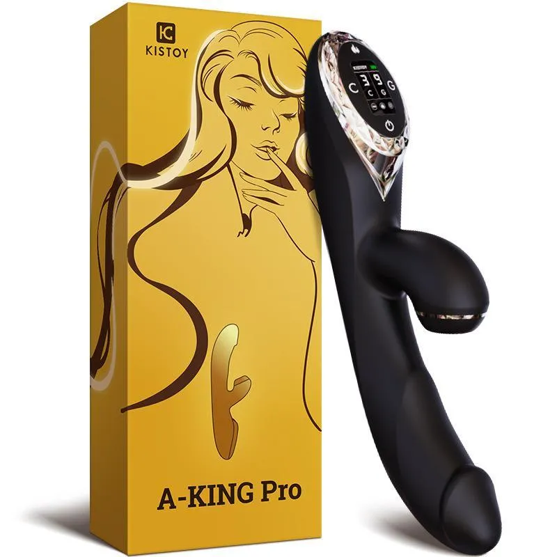 KISSTOY A-KING PRO Inflation Vibrator With LED Screen