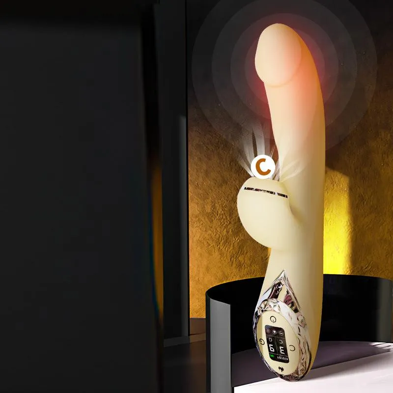 KISSTOY A-KING PRO Inflation Vibrator With LED Screen