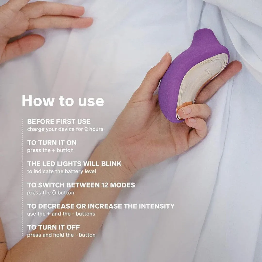LELO SONA 2 Cruise Sonic Clitoral Massager - Purple