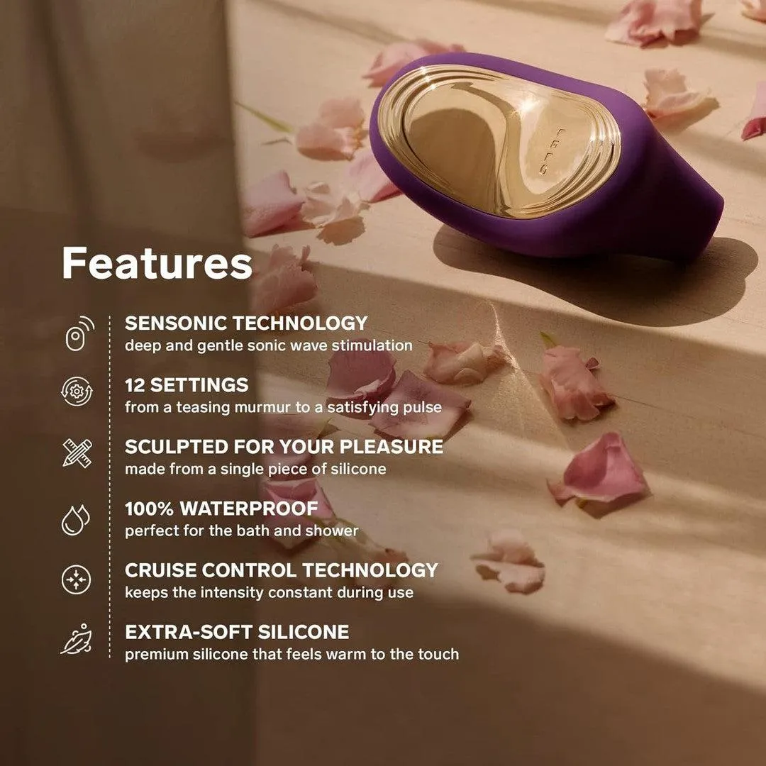 LELO SONA 2 Cruise Sonic Clitoral Massager - Purple