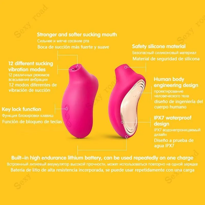 LELO Sona 2 Cruise Suction G Spot Clitoris Stimulation Orgasm  Nipple Sucker High-end Vibrator