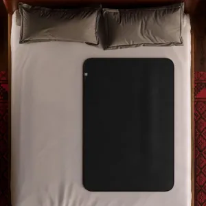 Liberator Fascinator Throw Travel Sized Velvety Sex Blanket - Black