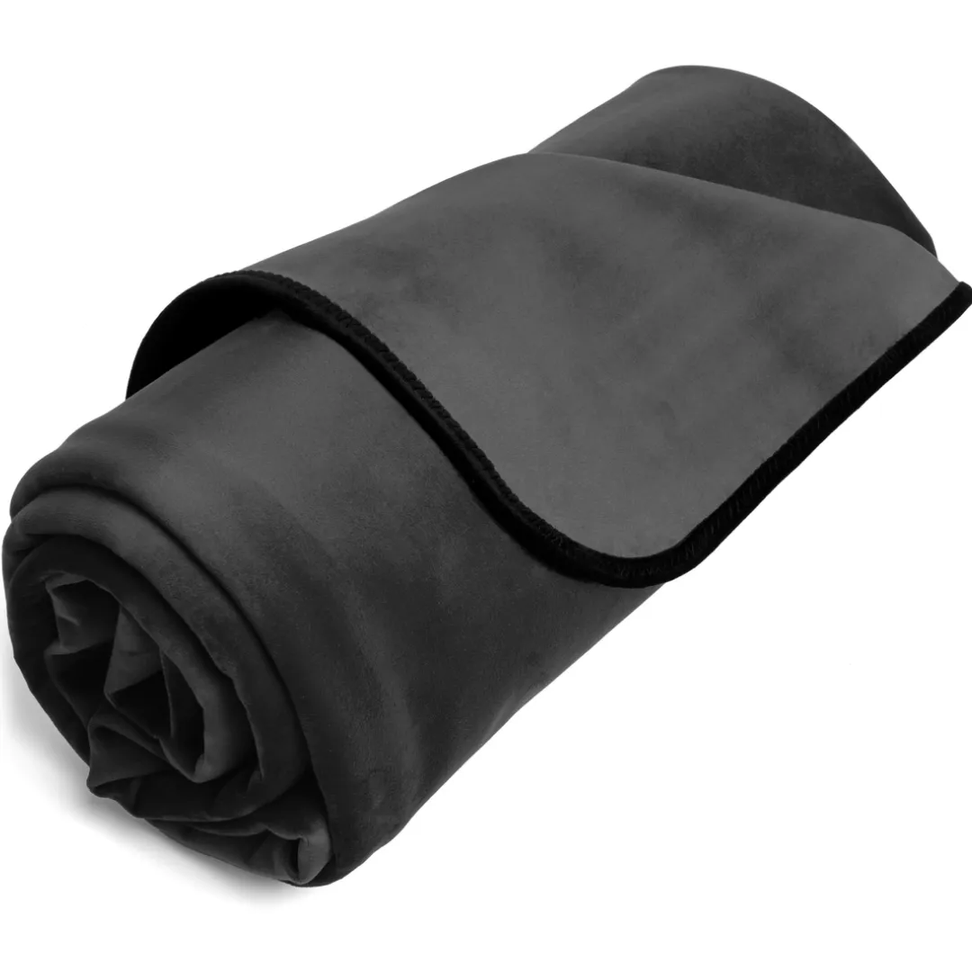Liberator Fascinator Throw Velvety Waterproof Sex Blanket - Black