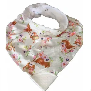 Lil Deer Bandana Teething Drool Bib