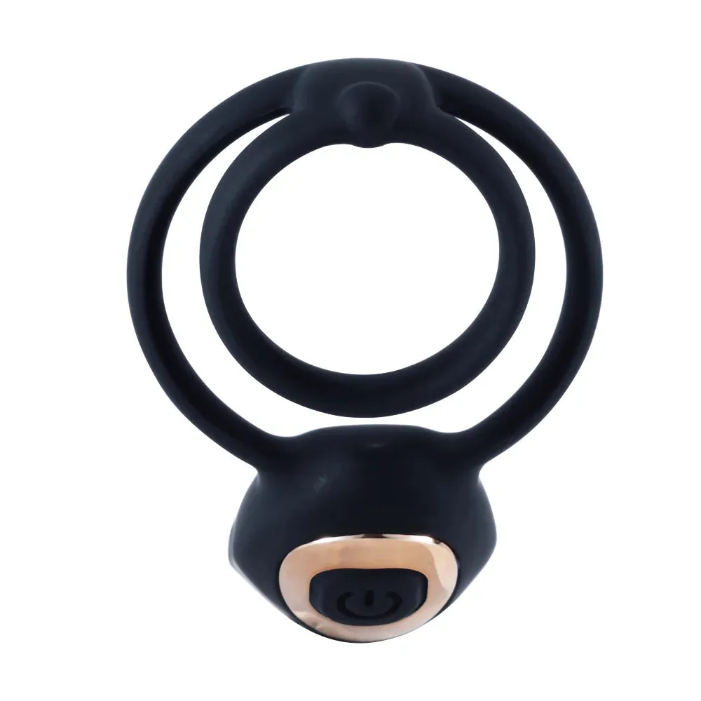 LOCKINK Black Mamba Prostate Massager With Cock Ring App Control