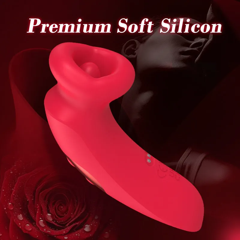 Lolita Oral Sex Clit Stimulator - Pocket Mouch Sucking Licking Nipple Clitoral Vibrator
