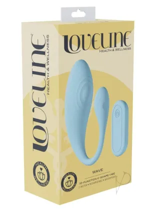 Loveline Wave C Shape Vibe Blue