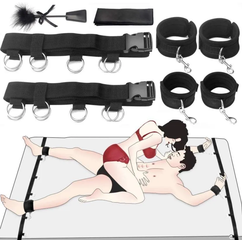 Lovemesex Beginner's Bondage Kit Adjustable Position (4 Piece)