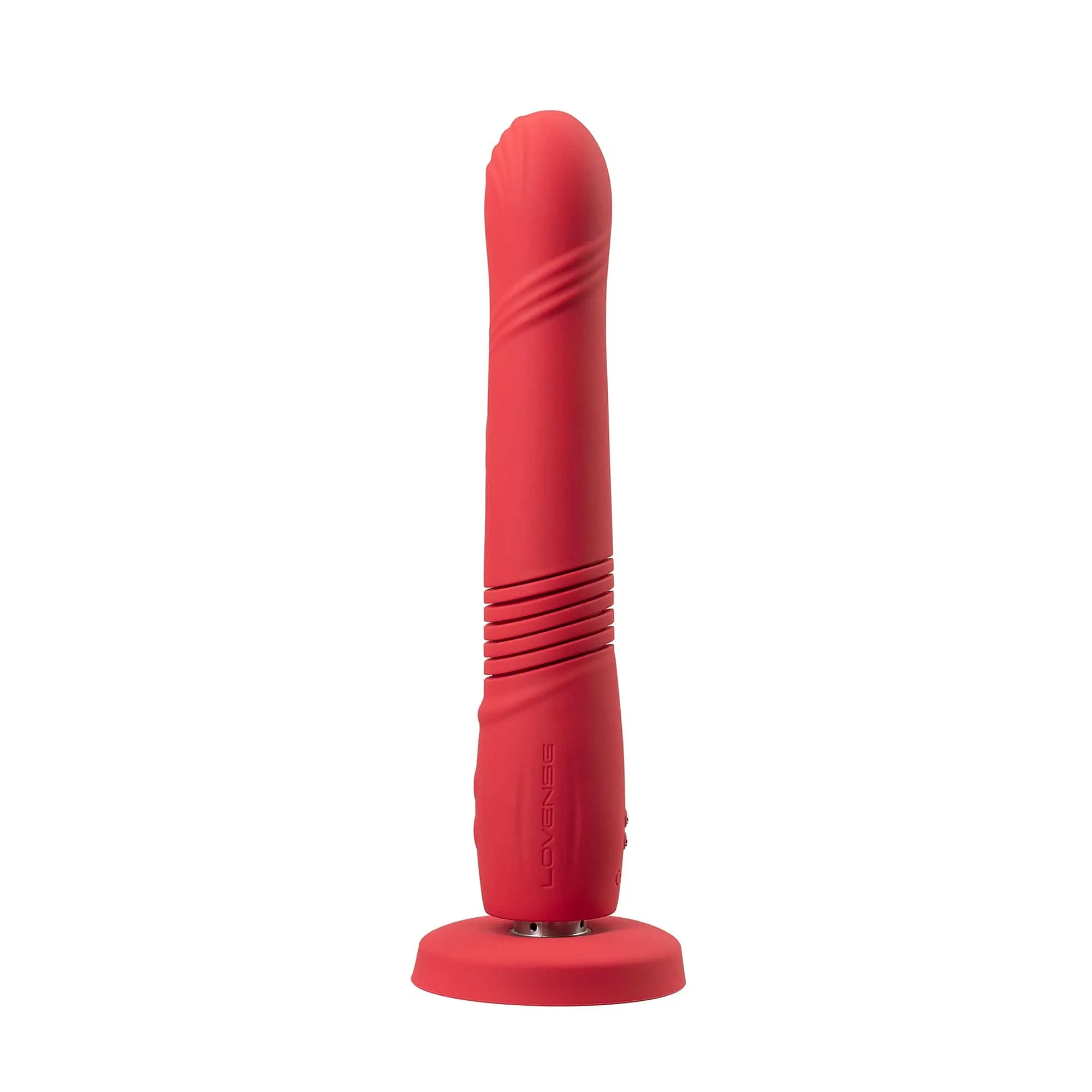 Lovense - Gravity App-Controlled Thrusting Dildo 10 (Red)