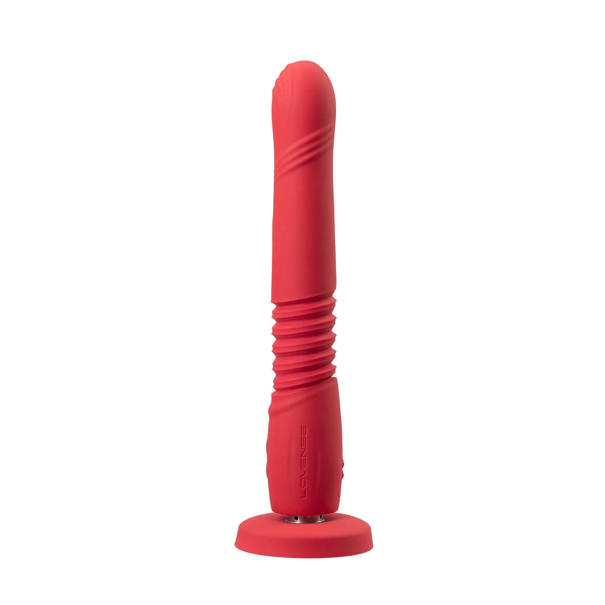Lovense - Gravity App-Controlled Thrusting Dildo 10 (Red)