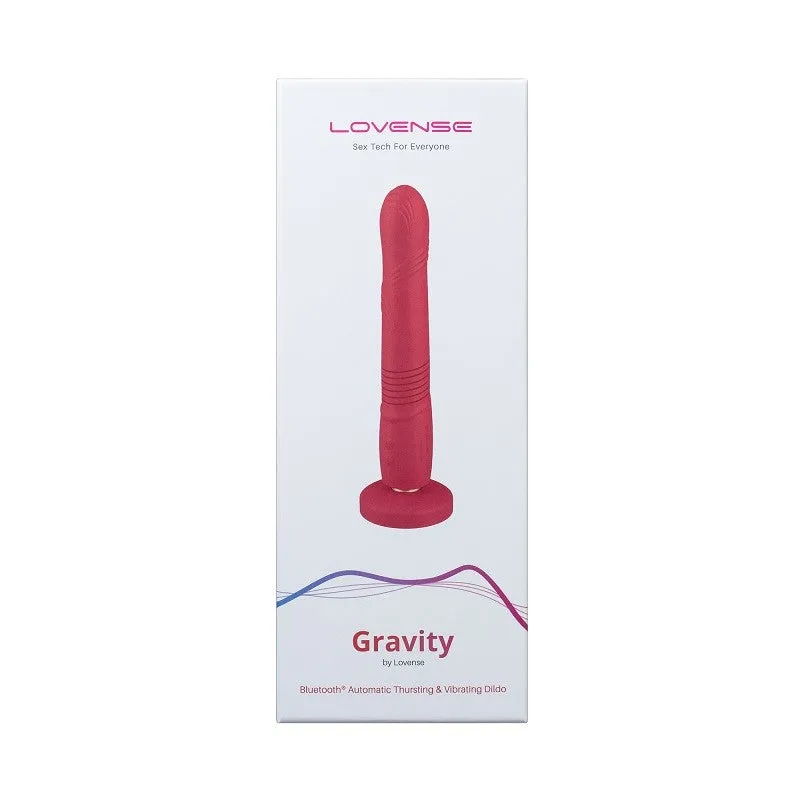 Lovense Gravity Thrusting & Vibrating Dildo
