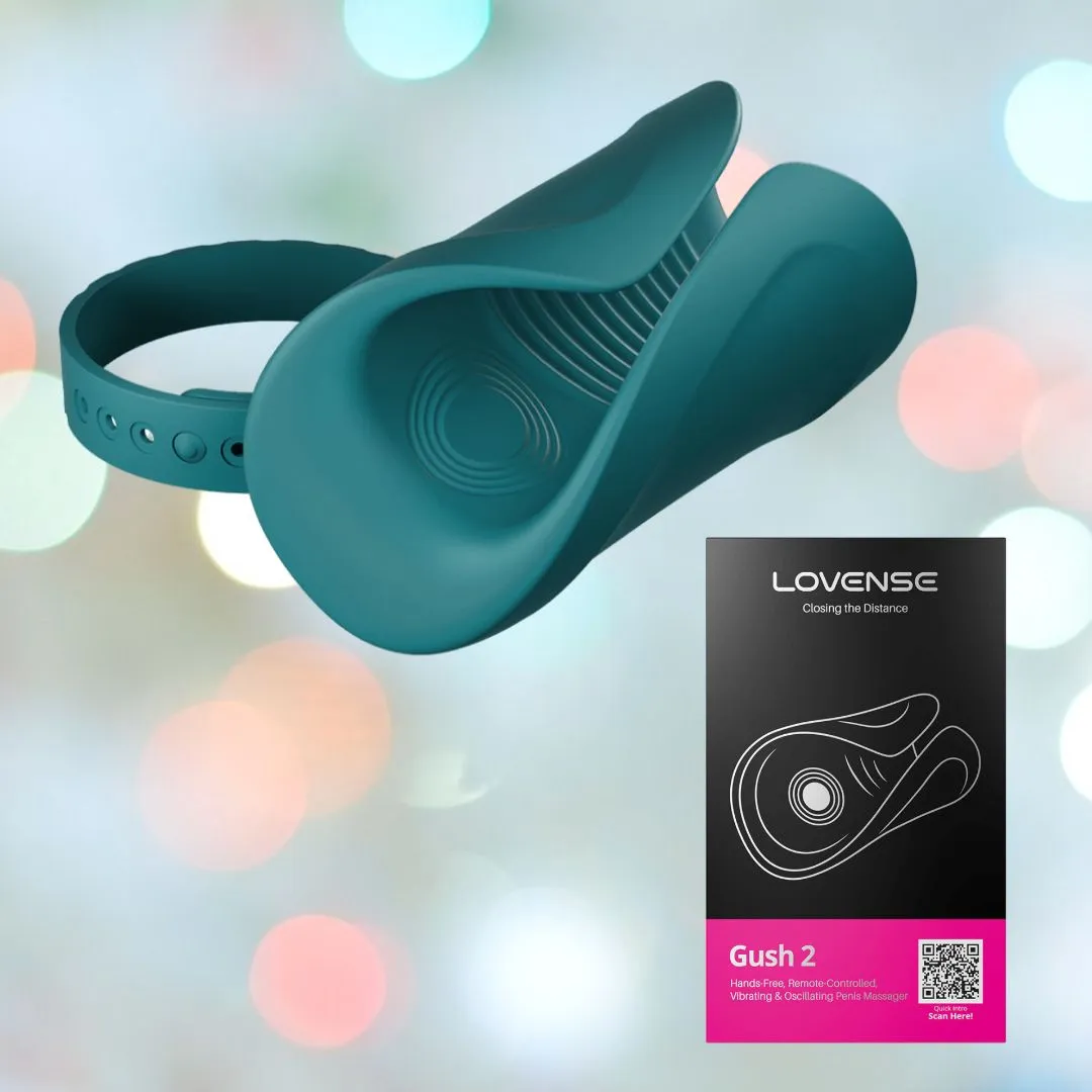 Lovense Gush 2 Remote-controlled Penis Vibrator