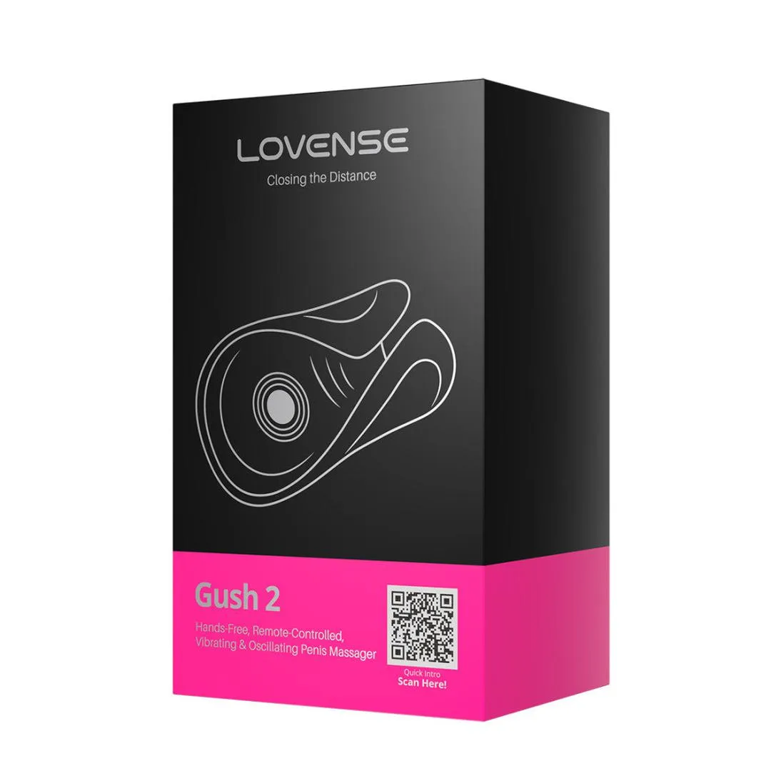 Lovense Gush 2 Remote-controlled Penis Vibrator