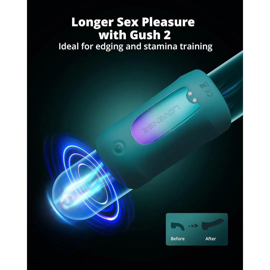 Lovense Gush 2 Remote-controlled Penis Vibrator