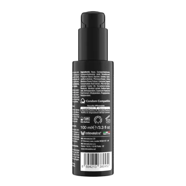 Lubrifiant anal EXCIT-AN. formulă hibridă pe bază de apă și silicon. cu efect de răcire. 100 ml