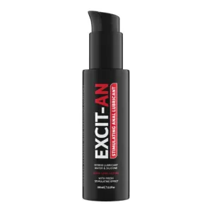Lubrifiant anal EXCIT-AN. formulă hibridă pe bază de apă și silicon. cu efect de răcire. 100 ml