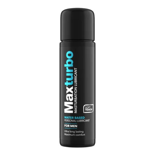 Lubrifiant pentru bărbați MAXTURBO Masturbation Lubricant. pe bază de apă. compatibil cu masturbatoare. 100 ml