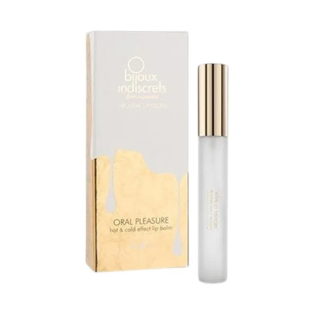 Luciu de buze pentru sex oral BIJOUX INDISCRETS Arousal Lip Gloss. cu efect dublu de răcire și încălzire. 13 ml