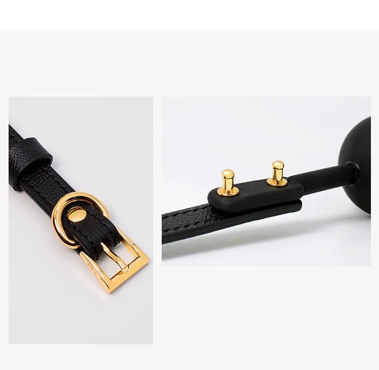 Luxury Bondage Boutique Medium Silicone Breathable Ball Gag
