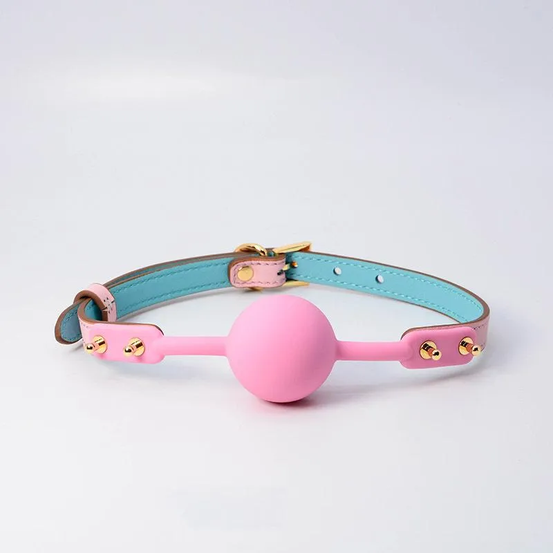 Luxury Bondage Boutique Medium Silicone Breathable Ball Gag