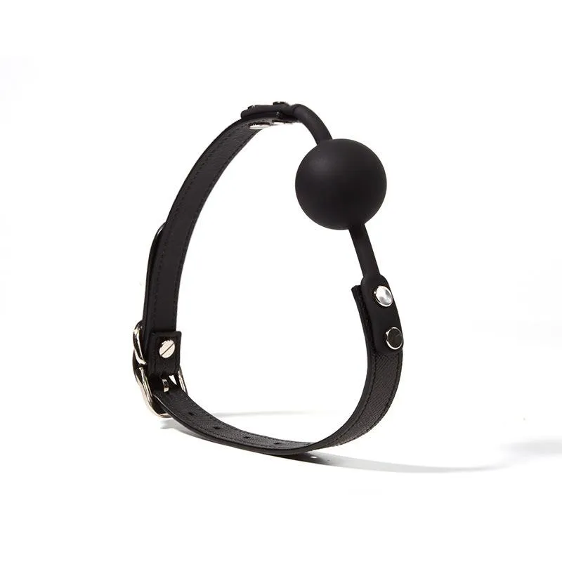 Luxury Bondage Boutique Medium Silicone Breathable Ball Gag
