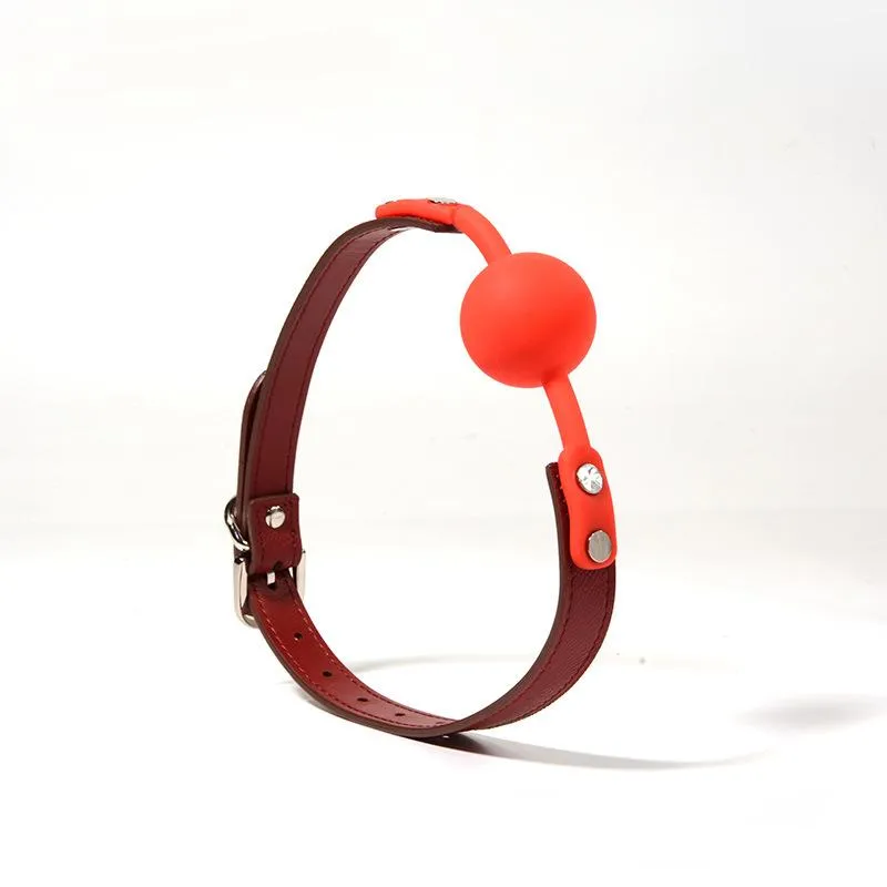 Luxury Bondage Boutique Medium Silicone Breathable Ball Gag