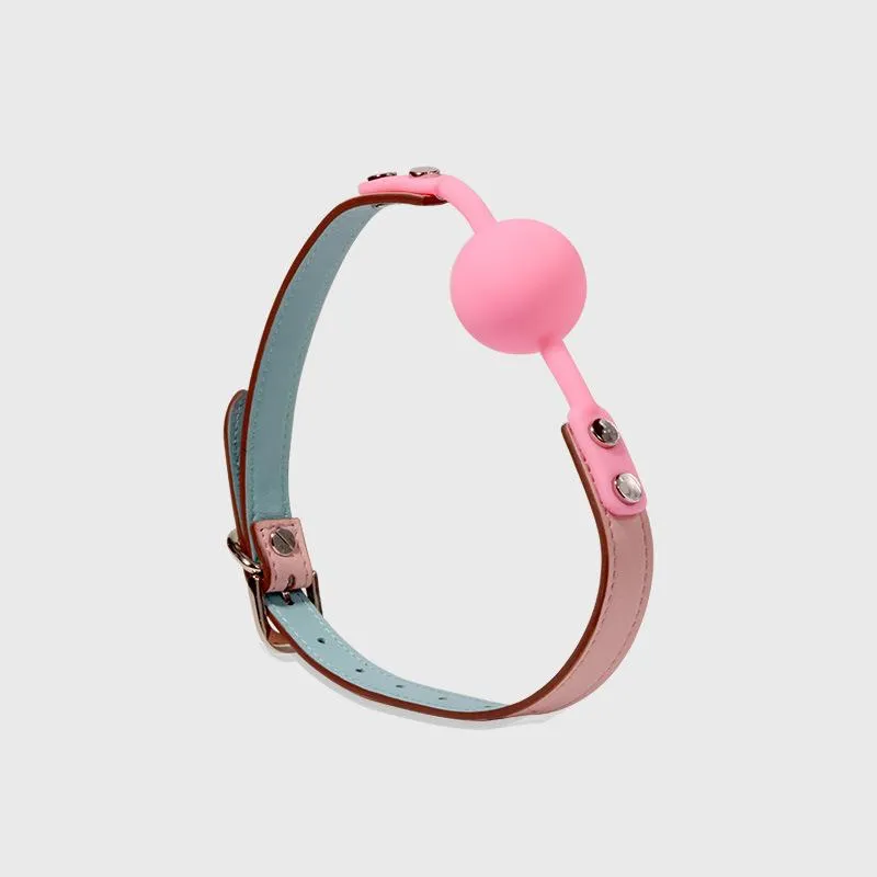 Luxury Bondage Boutique Medium Silicone Breathable Ball Gag