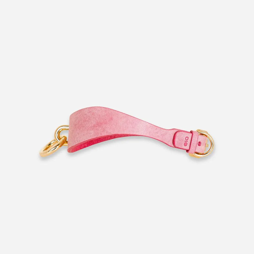 Luxury Leather Day Collar by Neon Coyotes. Blush