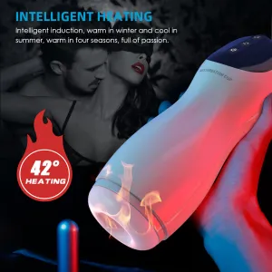 Male Masturbator Adult Stroker Blowjob Sex Machine - Oral Suck Vibrating Penis Masturbation Toys