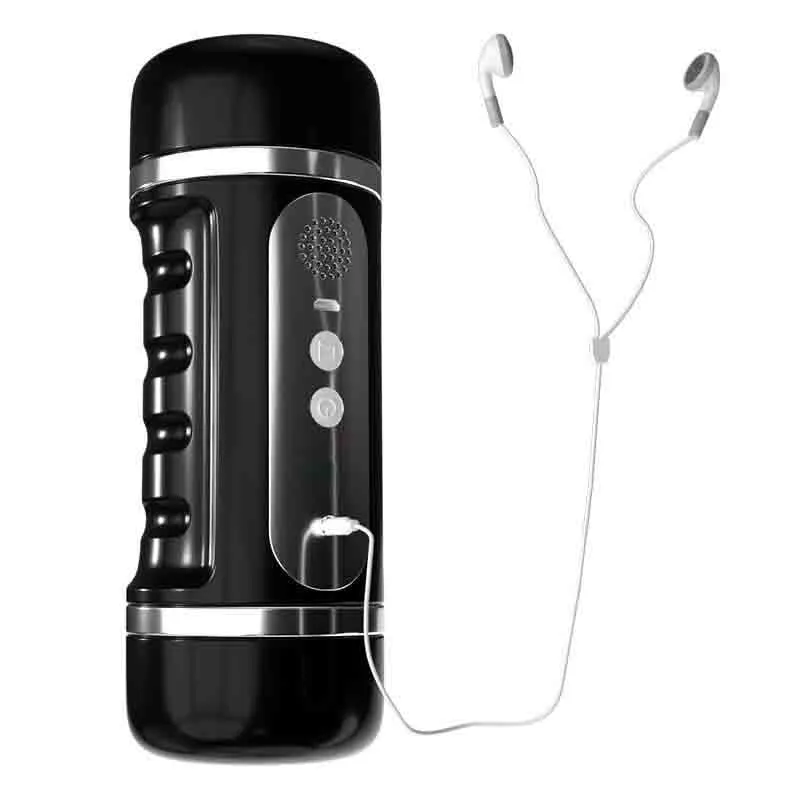 MangoFever - 3D Realistic Double Head Automatic Masturbator With Earphone