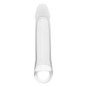 Manșon DREAMTOYS RAMROD. pentru extensia penisului. material moale și fleixibil. lungime 20.5 cm. transparent