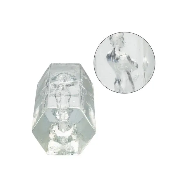 Masturbator manual CALEXOTICS Guys Guys Guys - David. inspirat de statuia lui Michelangelo. lungime 9.5 cm. transparent