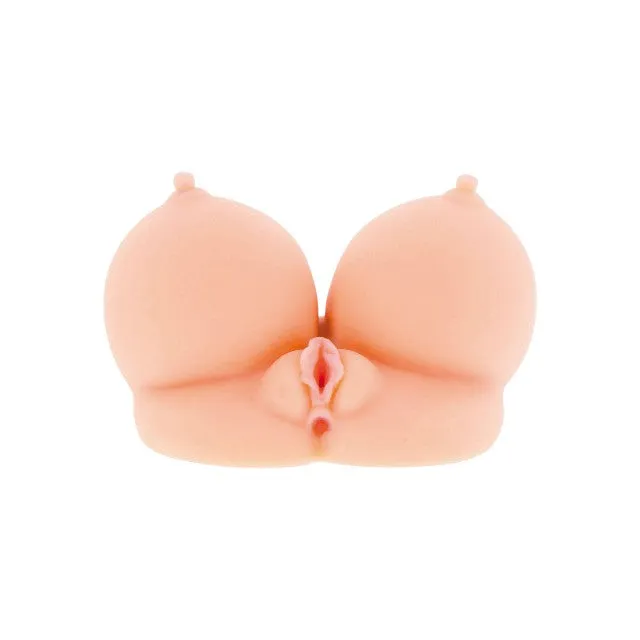 Masturbator realistic cu sâni BANGERS by Hidden Desire FUCKY MY VIRGIN PUSSY. simulare vaginală și anală cu textură realistică