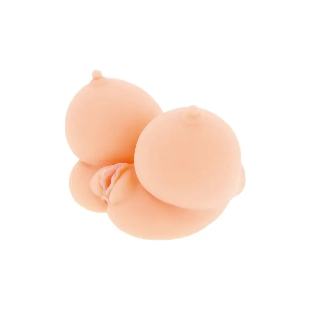 Masturbator realistic cu sâni BANGERS by Hidden Desire FUCKY MY VIRGIN PUSSY. simulare vaginală și anală cu textură realistică