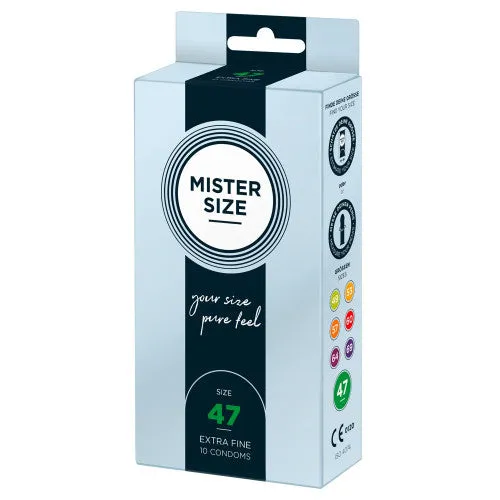 Mister Size 47 mm 10 pieces